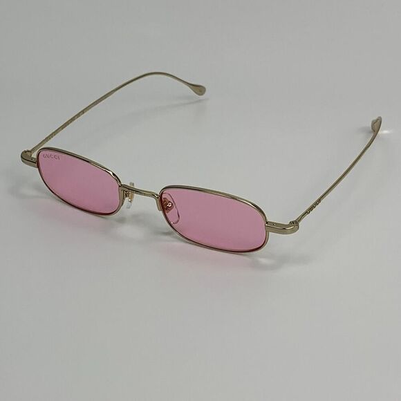 NEW Gucci Sunglasses GG1648S 005 Gold Pink Unisex Authentic - Picture 5 of 13